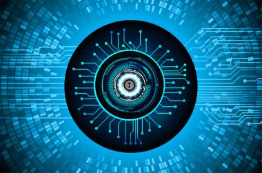 Siber devre gelecekteki teknoloji kavramı