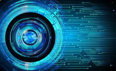 Siber devre gelecekteki teknoloji kavramı