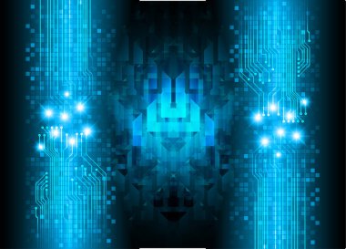 soyut gelecek duvar kağıdı, dijital arkaplan