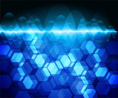 soyut gelecek duvar kağıdı, dijital arkaplan