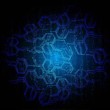 soyut mavi duvar kağıdı, dijital arkaplan