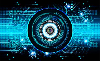 Siber devre gelecekteki teknoloji kavramı