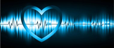 ses dalgaları ve notalar siyah arkaplanda