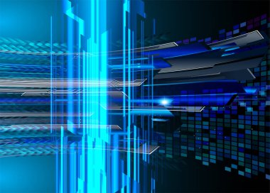 soyut mavi duvar kağıdı, dijital arkaplan