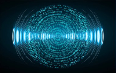 Siber devre gelecekteki teknoloji kavramı