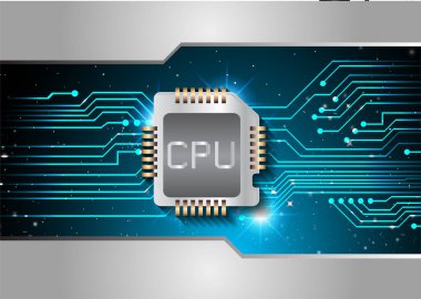 Devre kartı geçmişi. vektör illüstrasyonu.