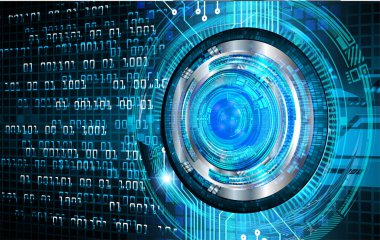 Siber devre gelecekteki teknoloji kavramı