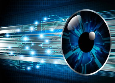 Siber devre gelecekteki teknoloji kavramı