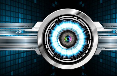 Siber devre gelecekteki teknoloji kavramı