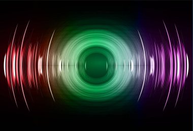 göz siber devre gelecekteki teknoloji konsepti