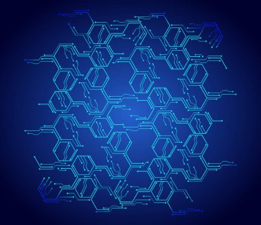 soyut mavi duvar kağıdı, dijital arkaplan