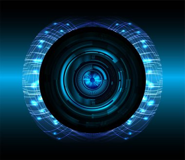 Siber devre gelecekteki teknoloji kavramı