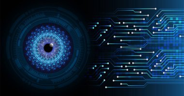 Siber devre gelecekteki teknoloji kavramı