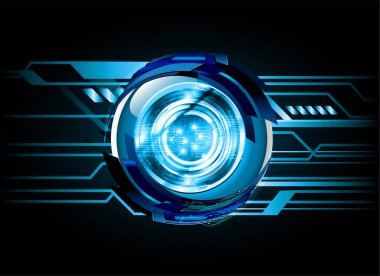 Siber devre gelecekteki teknoloji kavramı