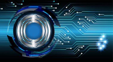 Siber devre gelecekteki teknoloji kavramı