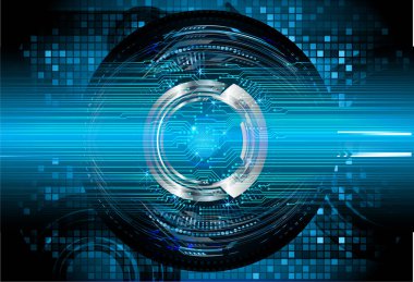 Siber devre gelecekteki teknoloji kavramı