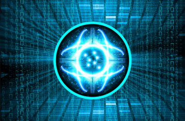 Siber devre gelecekteki teknoloji kavramı