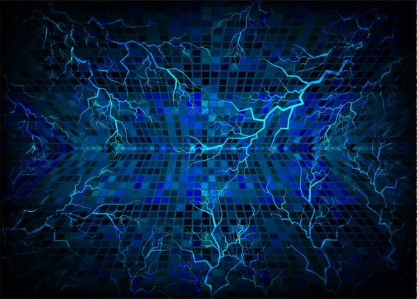 Абстрактні Блакитні Шпалери Цифровий Фон — стоковий вектор
