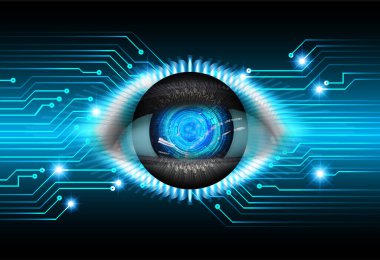 Siber devre gelecekteki teknoloji kavramı