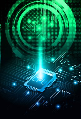 Mesajınız için parlayan çizgileri ve alanı olan soyut teknoloji arkaplanı