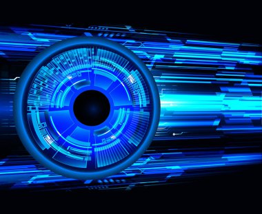 Siber devre gelecekteki teknoloji kavramı