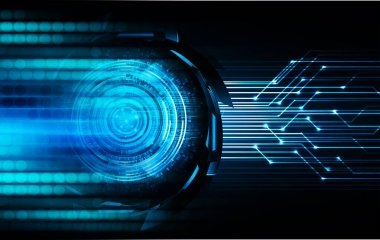 Siber devre gelecekteki teknoloji kavramı