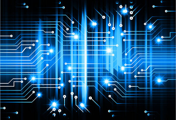 абстрактные футуристические обои, цифровой фон
