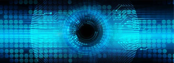 göz siber devre gelecekteki teknoloji konsepti