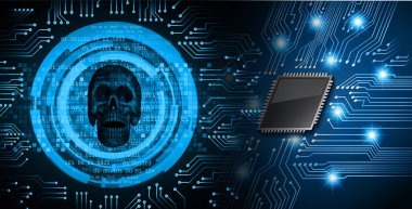 Devre kartlı soyut teknoloji arkaplanı