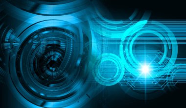 Siber devre gelecekteki teknoloji kavramı