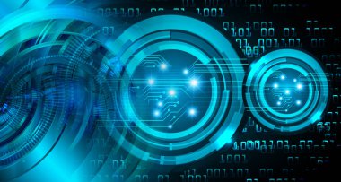 Siber devre gelecekteki teknoloji kavramı