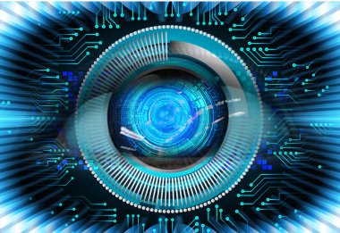 Siber devre gelecekteki teknoloji kavramı