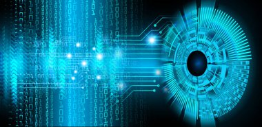 Siber devre gelecekteki teknoloji kavramı