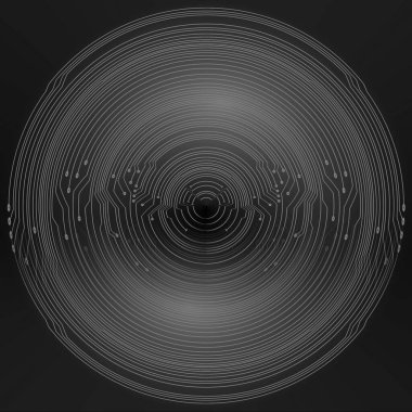 Siber devre gelecekteki teknoloji kavramı