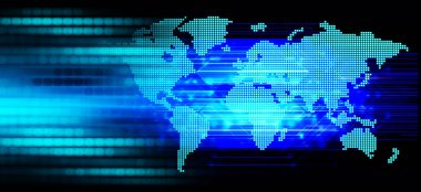 soyut gelecek duvar kağıdı, dijital arkaplan