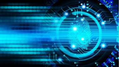 Siber devre gelecekteki teknoloji kavramı