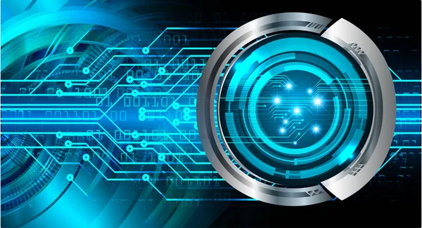 göz siber devre gelecekteki teknoloji konsepti