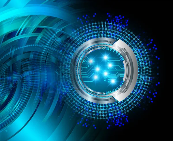 göz siber devre gelecekteki teknoloji konsepti