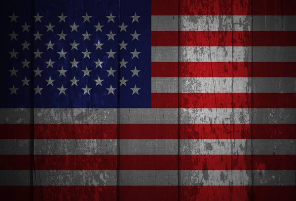 Verenigde Staten Vlag Grunge Vintage Amerikaanse Nationale Vlag — Stockfoto