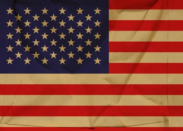 Флаг Соединенных Штатов Америки — стоковое фото