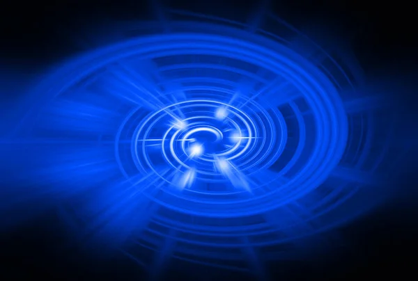 Blue Cyber Circuit Future Technology Concept Hintergrund — Stockfoto