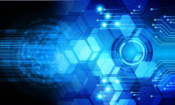 göz siber devre gelecekteki teknoloji konsepti