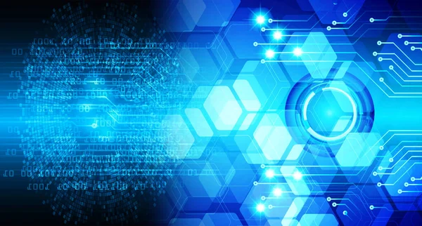 Siber devre gelecekteki teknoloji kavramı