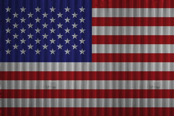 Bandera Grungy United States America — Foto de Stock