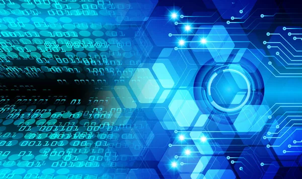 göz siber devre gelecekteki teknoloji konsepti