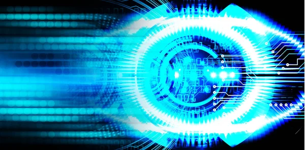 göz siber devre gelecekteki teknoloji konsepti