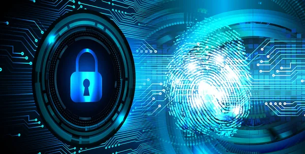 Dolap ve dijital güvenlik kavramına sahip fütüristik arka plan