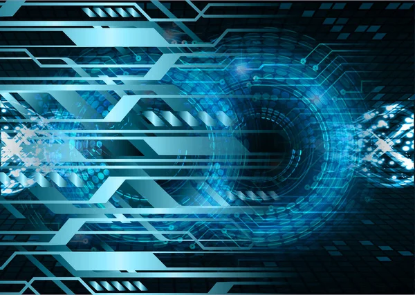 göz siber devre gelecekteki teknoloji konsepti