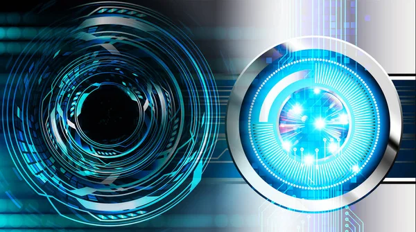 göz siber devre gelecekteki teknoloji konsepti