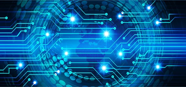 Siber devre gelecekteki teknoloji kavramı